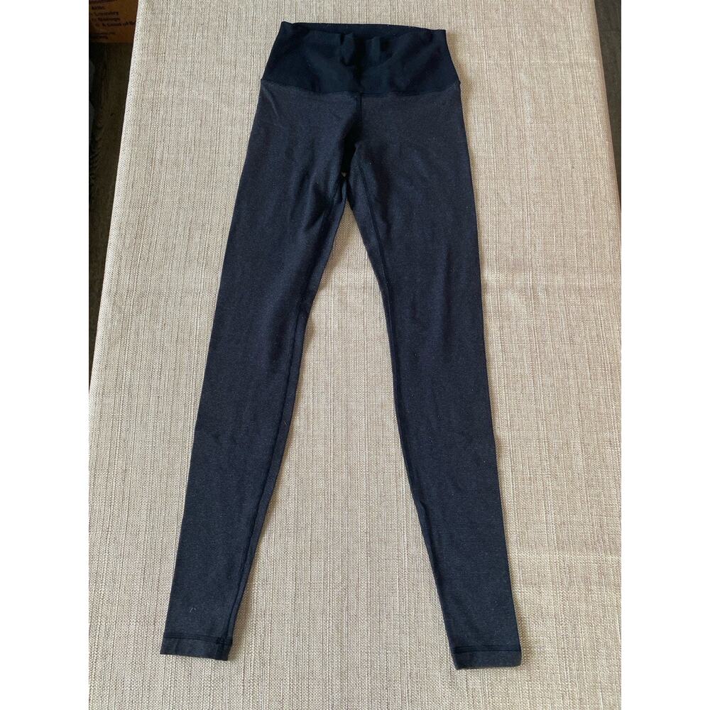 Lululemon Wunder Under High Rise Leggings Heathered Herringbone xs